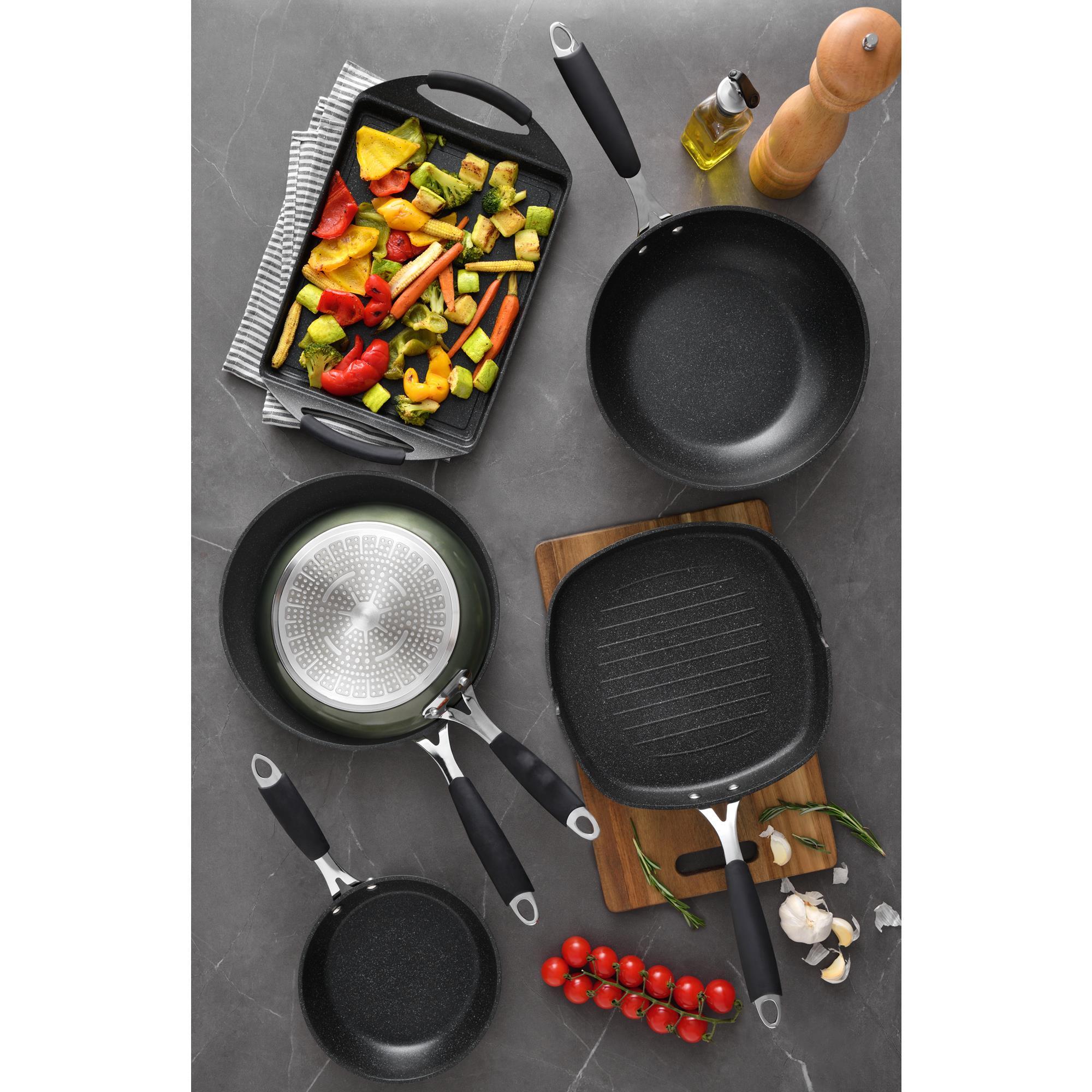 Sartén Ø28x5,2cm en Aluminio forjado MIDNIGHT Bergner