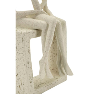 STATUETTA COPPIA STONS CM 11,5X9X25