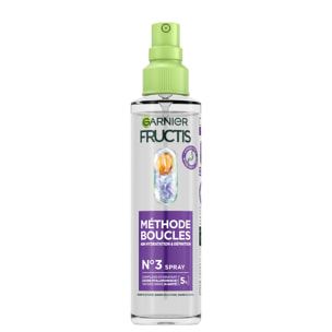Garnier Fructis Méthode Boucles Spray Hydratant à l'Acide Hyaluronique et beurre de Karité 150 ml
