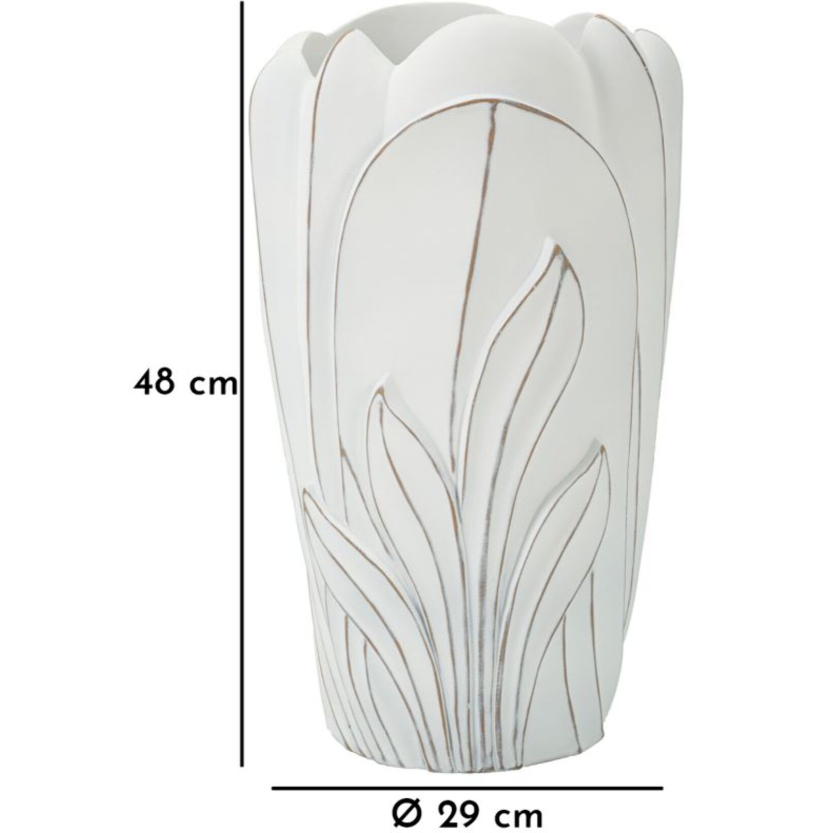 VASO GARDY CM Ø 29X48