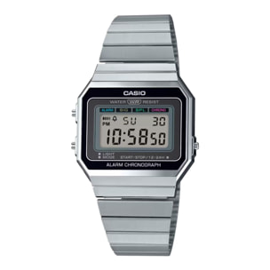 Reloj Casio A700W-1A Hombre Digital Cuarzo con Correa de Acero inoxidable