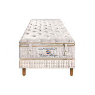ENSEMBLE Prestige - Matelas 1 Place + 1 Sommier