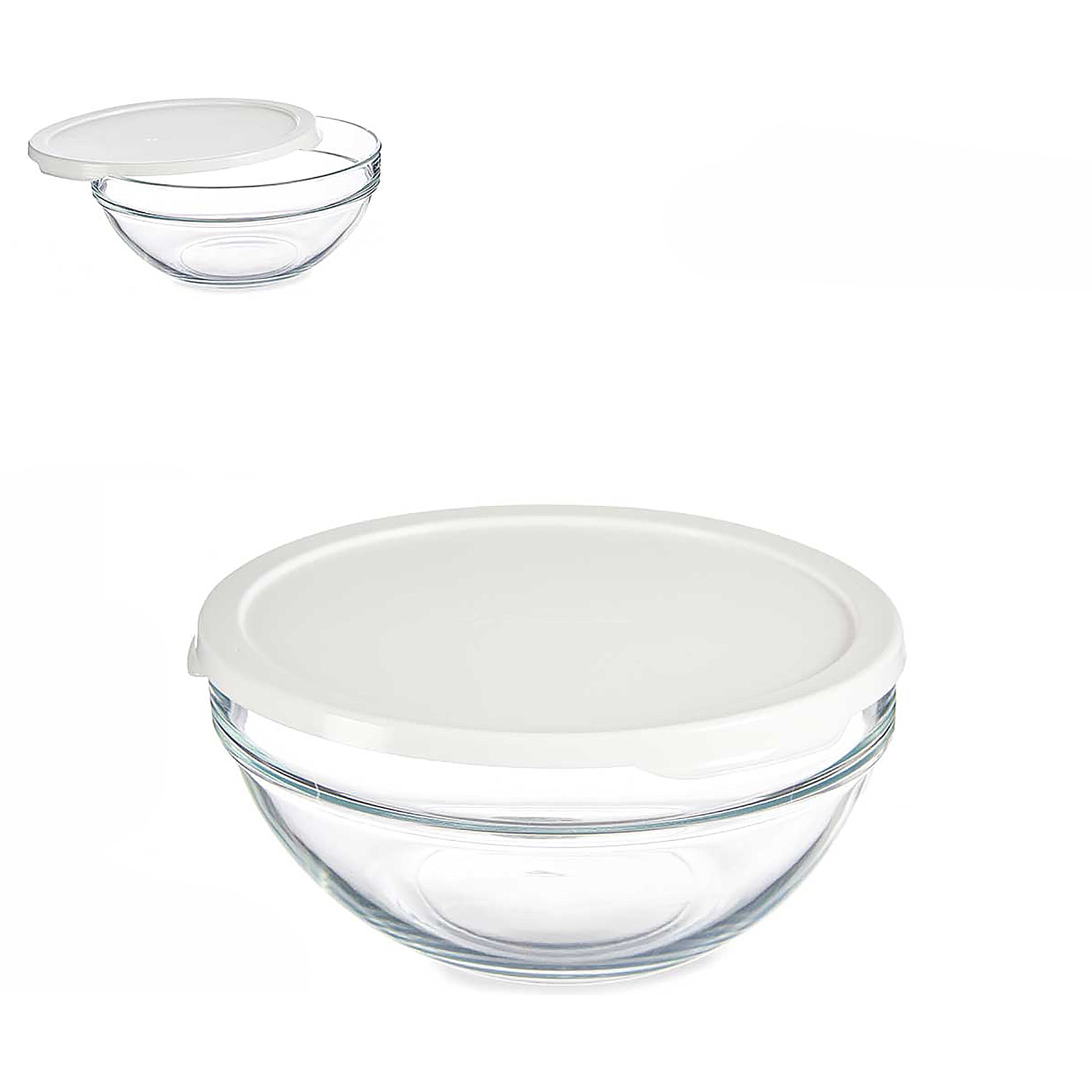 Contenitore rotondo con coperchio 1700 ml.