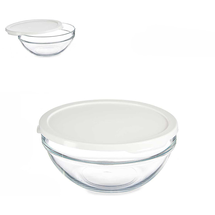 Contenitore rotondo con coperchio 1700 ml.