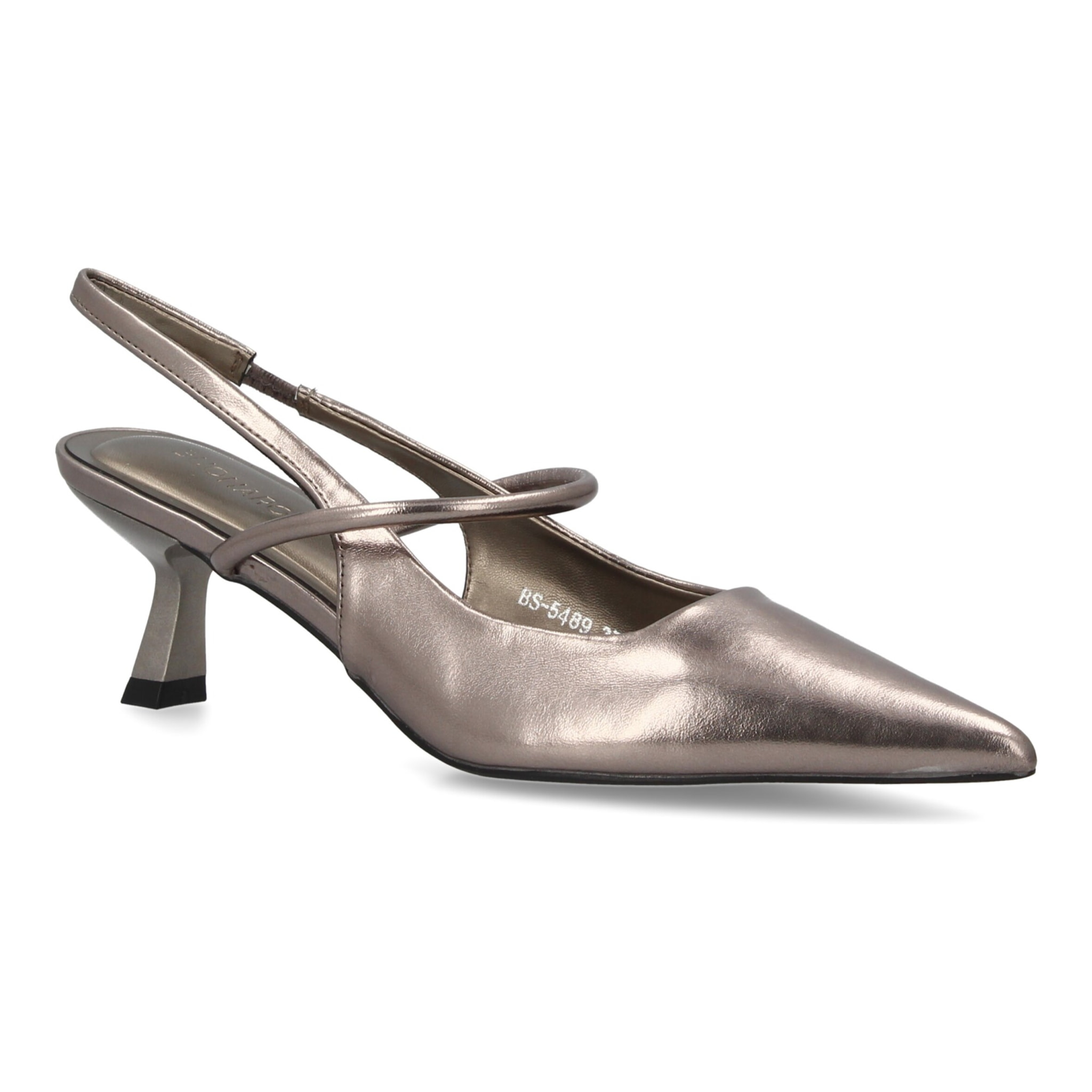 Zapato salón destalonado con tiras