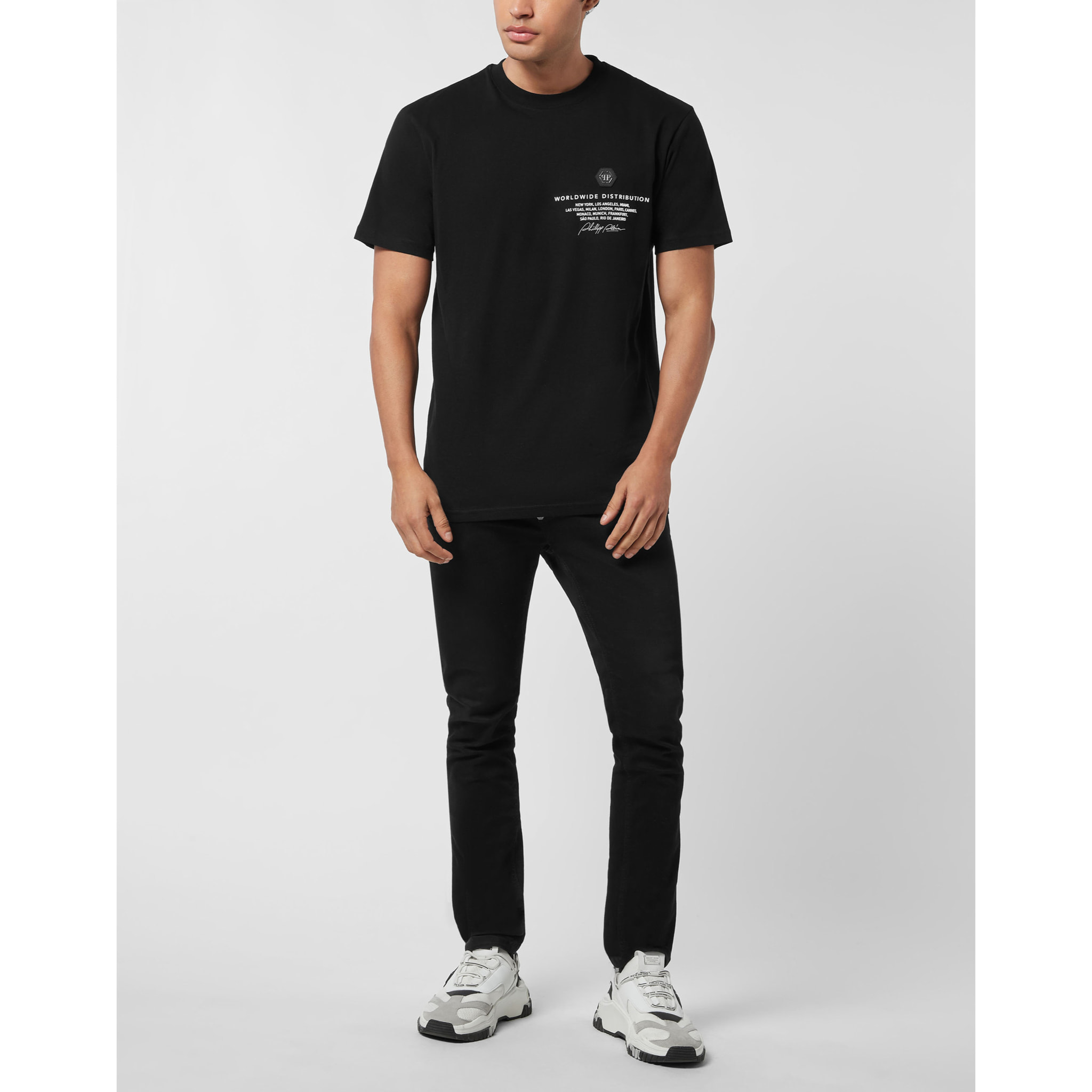 PHILIPP PLEIN T-Shirt Round Neck Ss