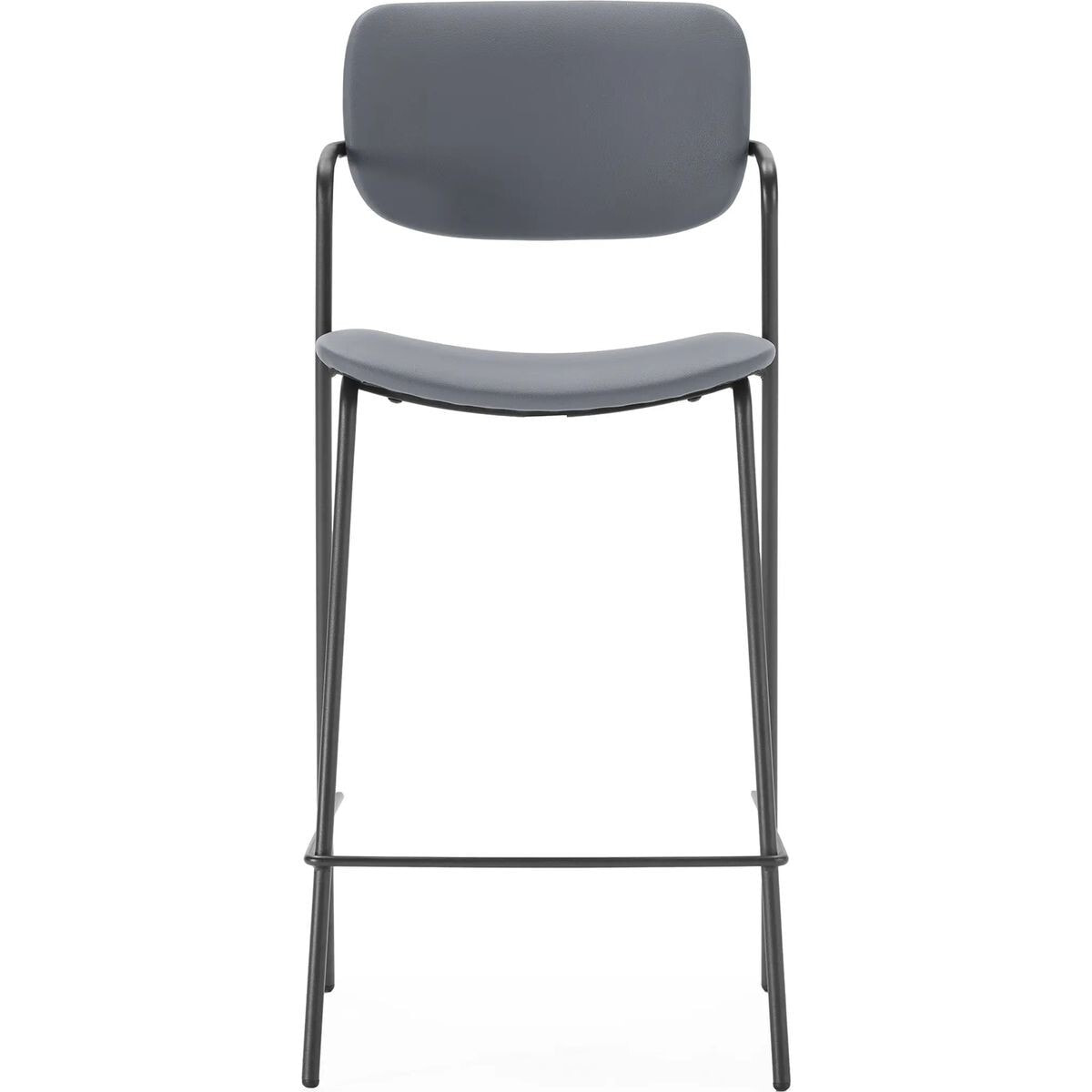 Lot de 2 tabourets en simili - SKANDI