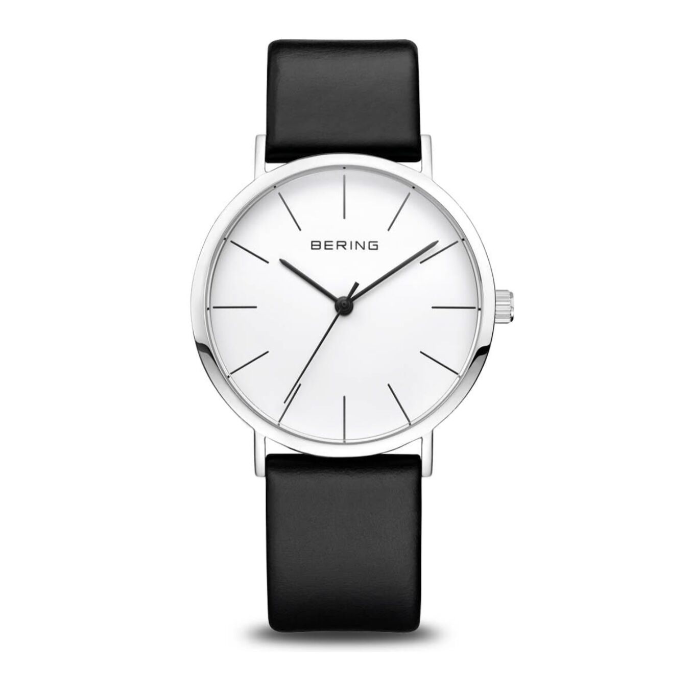 Reloj Bering 13436-404 Mujer Analogico Cuarzo con Correa de Cuero