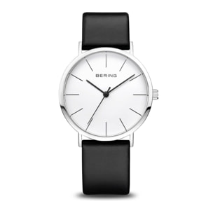Reloj Bering 13436-404 Mujer Analogico Cuarzo con Correa de Cuero