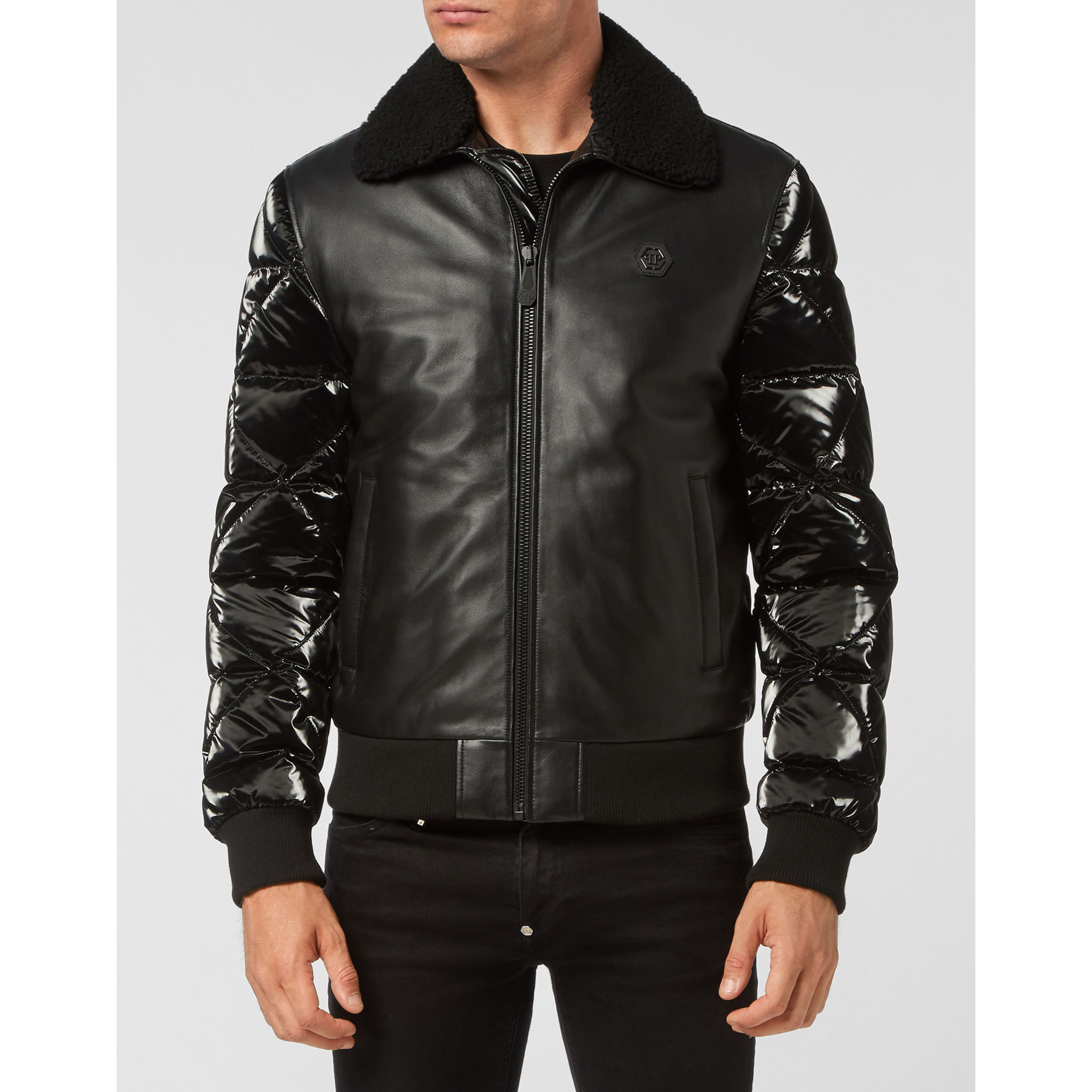 PHILIPP PLEIN Giacca in pelle