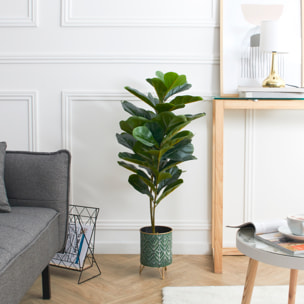 Plante Verte Artificielle En Pot 90cm