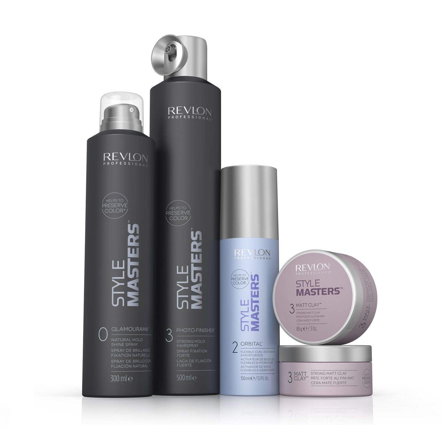 Style Masters Glamourama Shine - Spray Coiffant et Fixant 300 ml