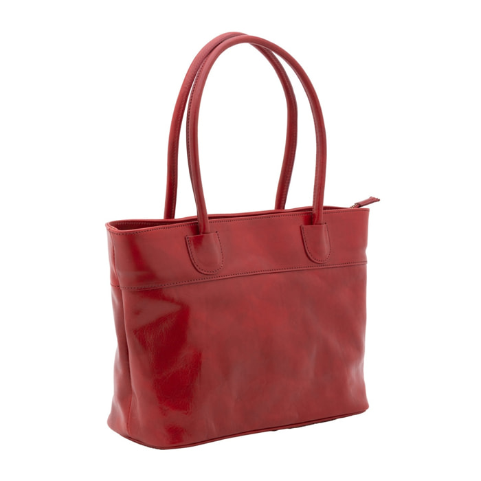 Borsa a tracolla da uomo in vera pelle - Modello False - 100% pelle - 40.0 x 27.0 x 14.0 cm