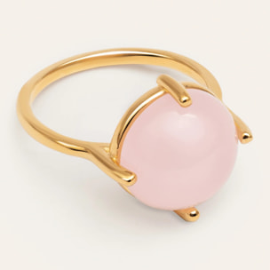 Anillo Celebrate Pink Baño Oro