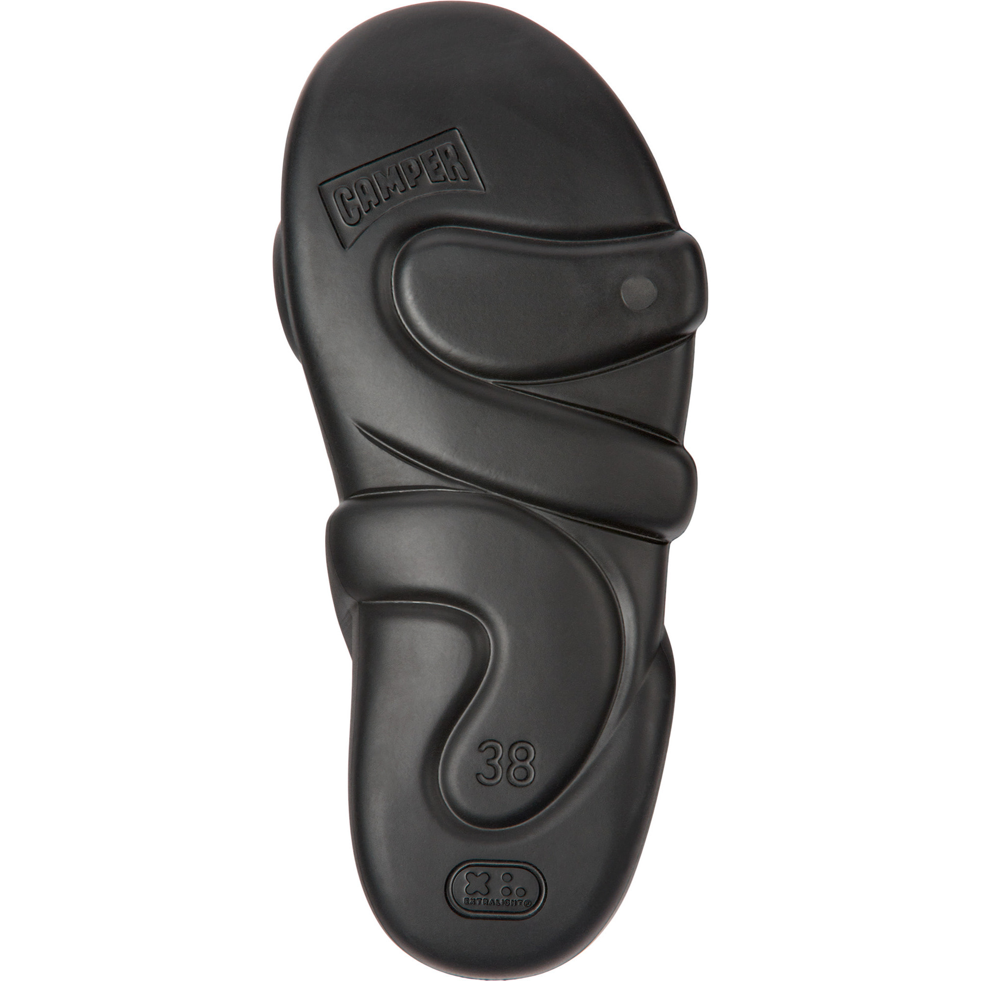 Sandalias - CAMPER Kobarah Flat - Negro - Sintético