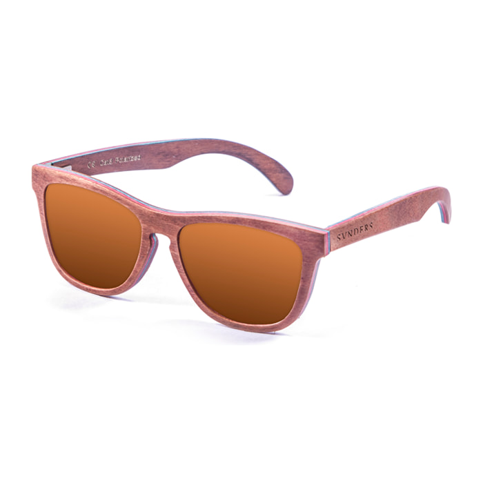 GAFAS DE SOL SUNPERS SAN FRANCISCO SKATEWOOD de color Marron