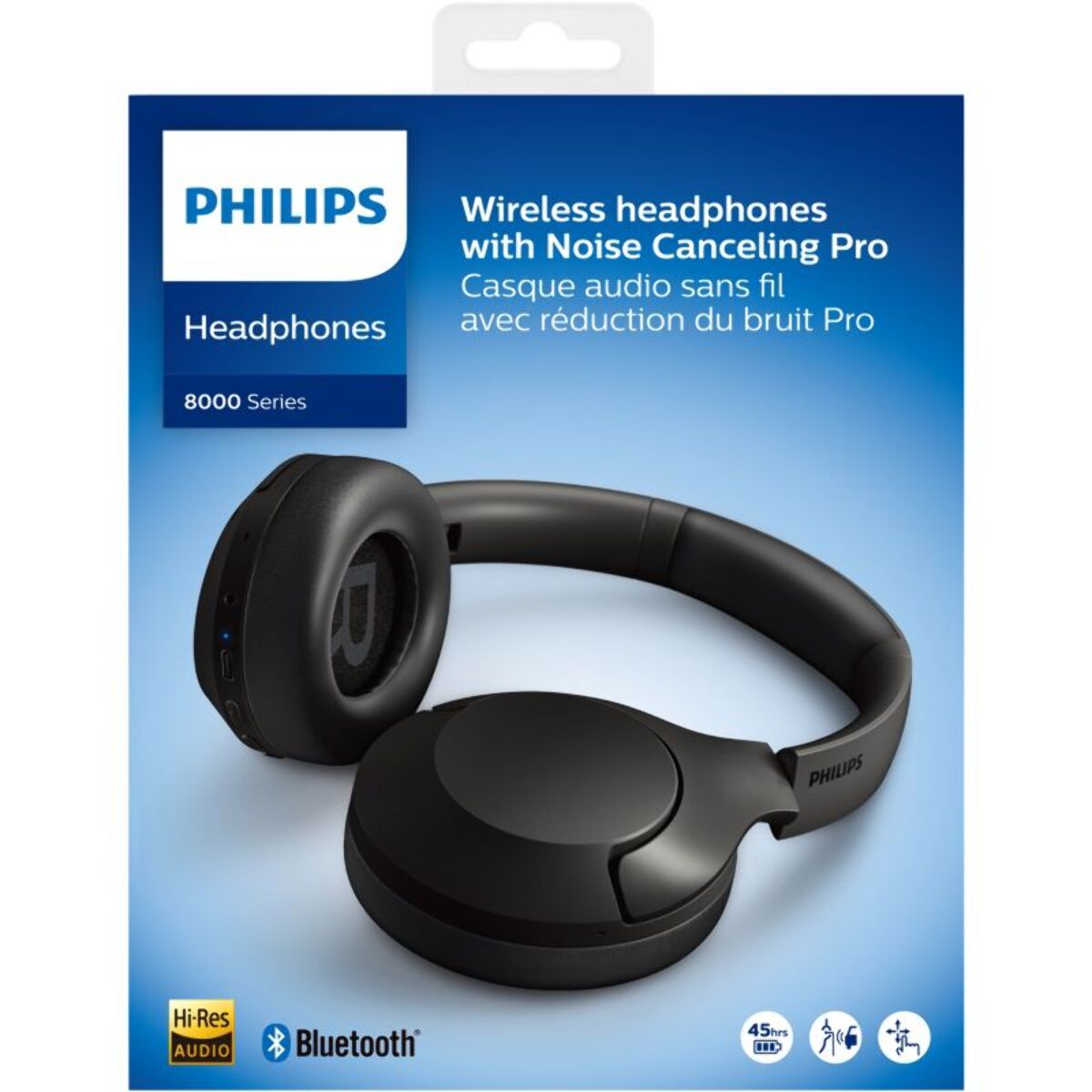 Casque PHILIPS TAH8506BK Noir