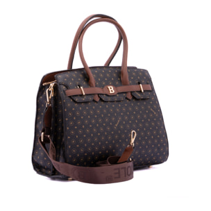 Borsa a mano  da donna ecopelle Prodotto Vegano 30x25x10 cm