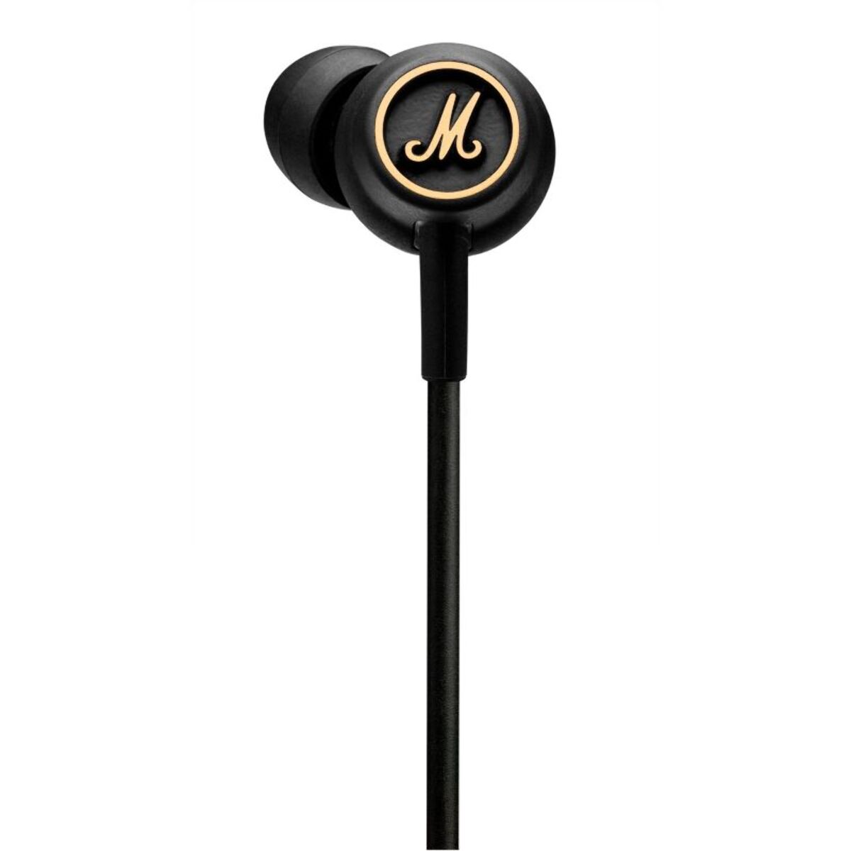 Ecouteurs MARSHALL Mode EQ Black and Brass - Filaires, intra-auriculaires, Jack 3.5 mm