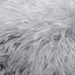 Authentique peau de mouton chaude et épaisse