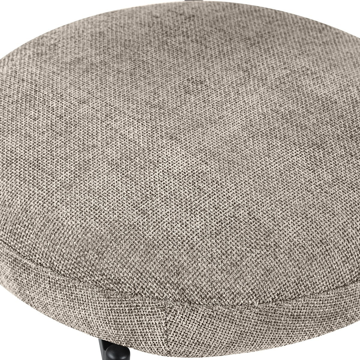 Lot de 2 chaises de salle à manger en tissu chenille - ORLA