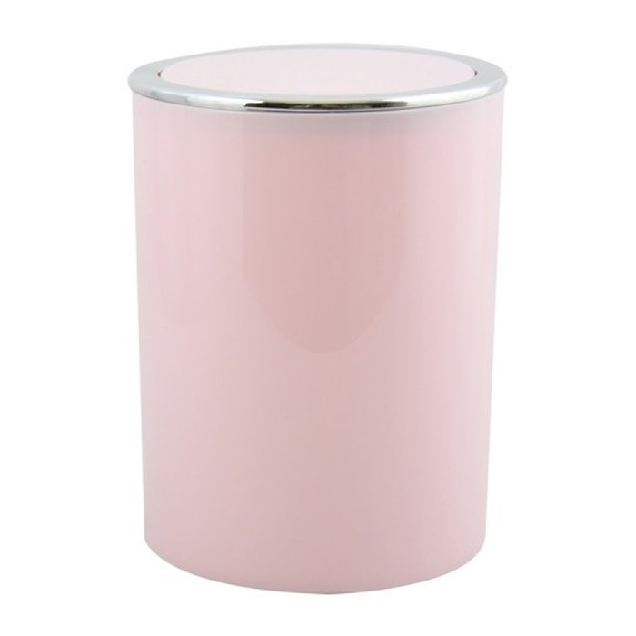 Poubelle à bascule KAMAKA 6L Rose Pastel MSV