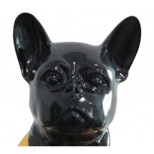 Statue chien multicolore en résine H68cm - POKE