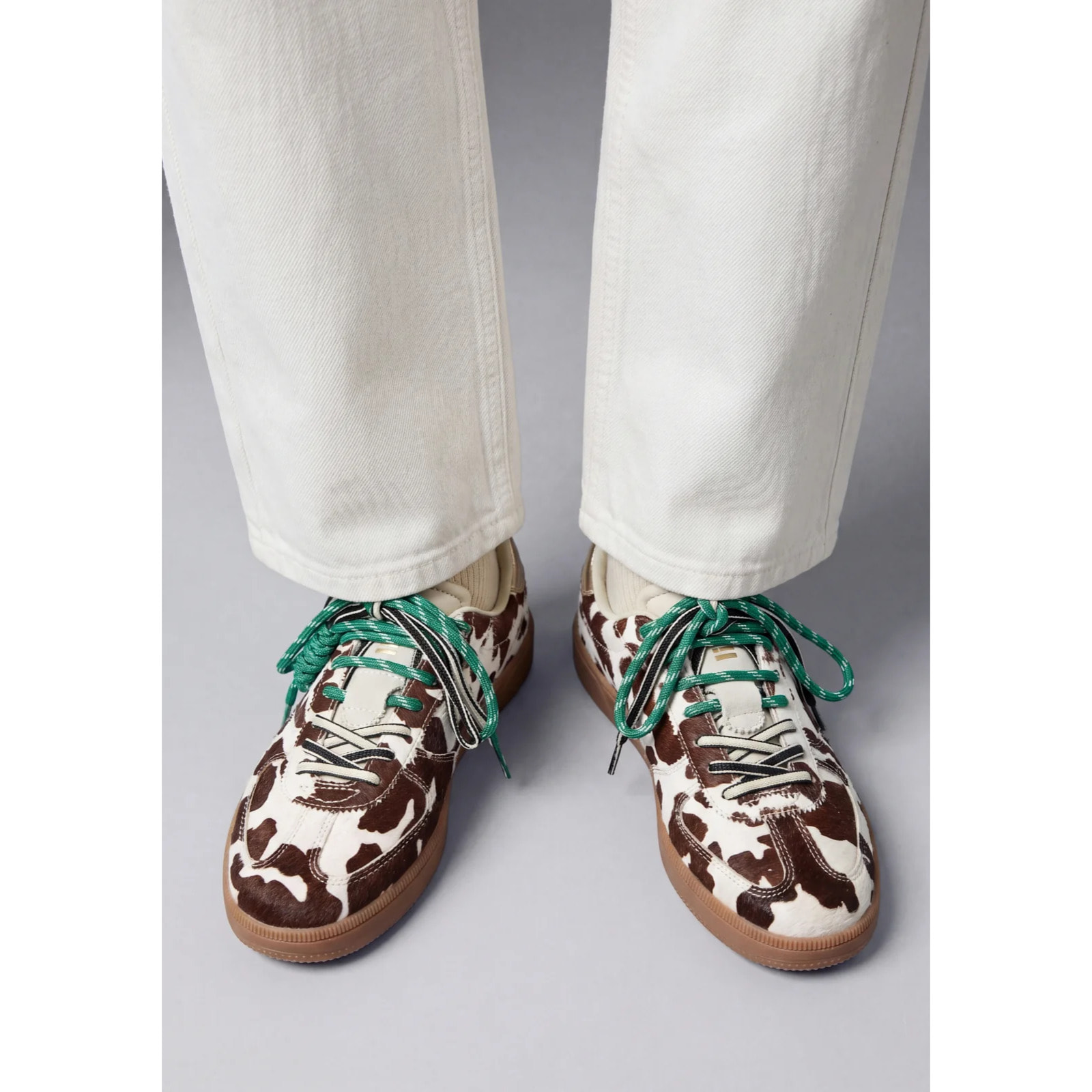 Zapatillas de Mujer Rebel Lab Cow con Estampado de Vaca D.Franklin
