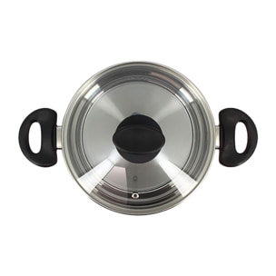 Faitout en acier inoxydable 20cm - tous feux FIRST