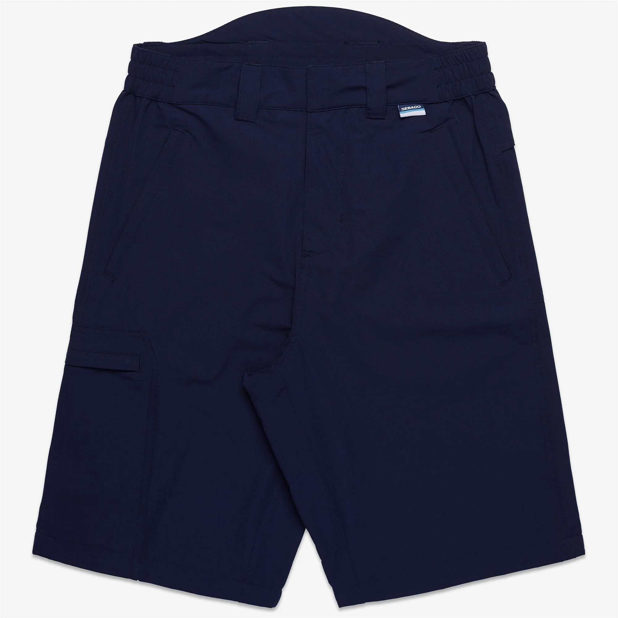 Sebago - Pantaloni Corti Uomo Donna Blu - Crew Cargo