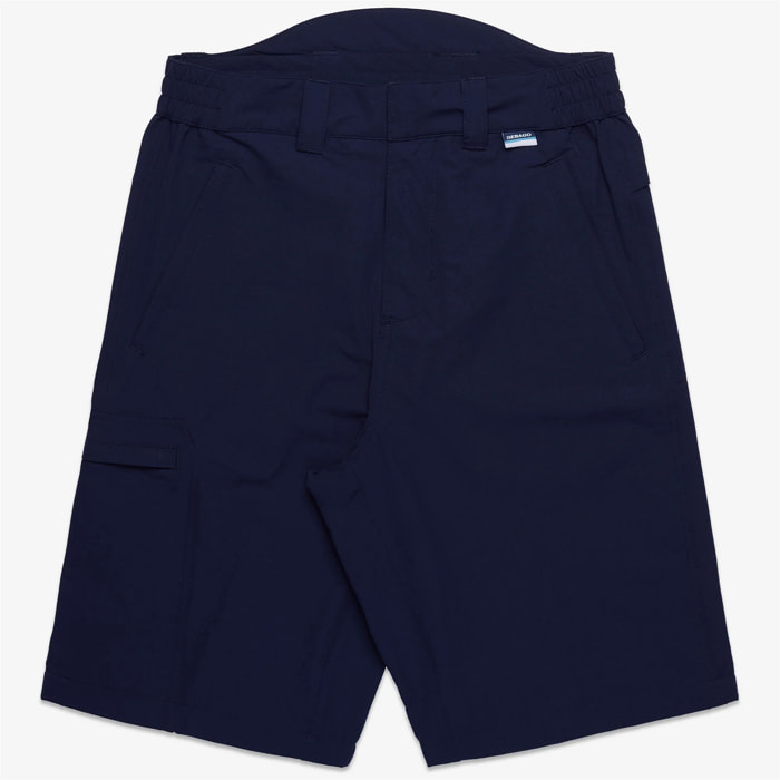 Sebago - Pantaloni Corti Uomo Donna Blu - Crew Cargo