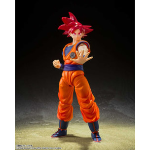 Dragon Ball Super S.h. Figuarts Action Figure in PVC Goku Super Saiyan God 15 Cm