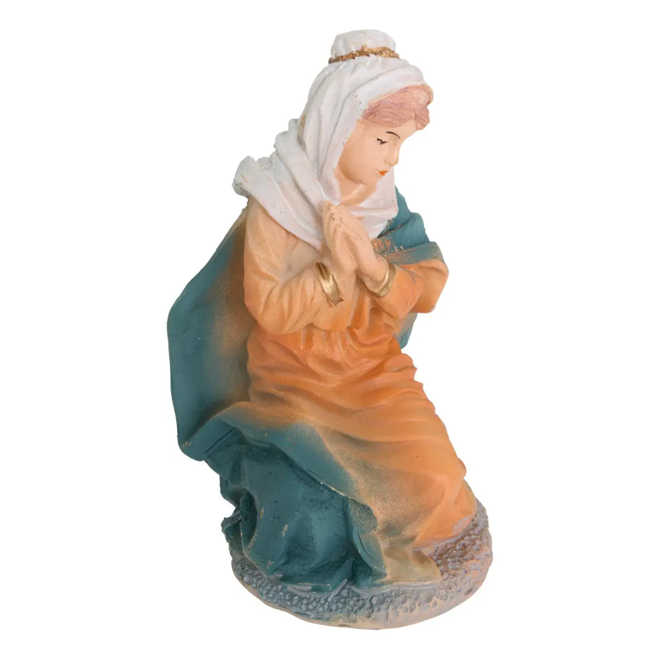 Santon pour crèche de Noël H.20cm résine assorti