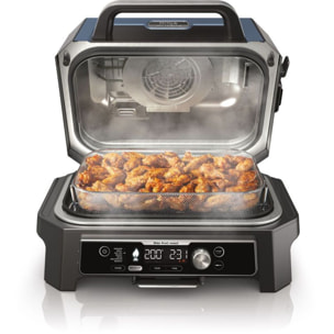 Barbecue électrique NINJA OG901EU Woodfire pro connect à poser, 44.5x26.5 cm