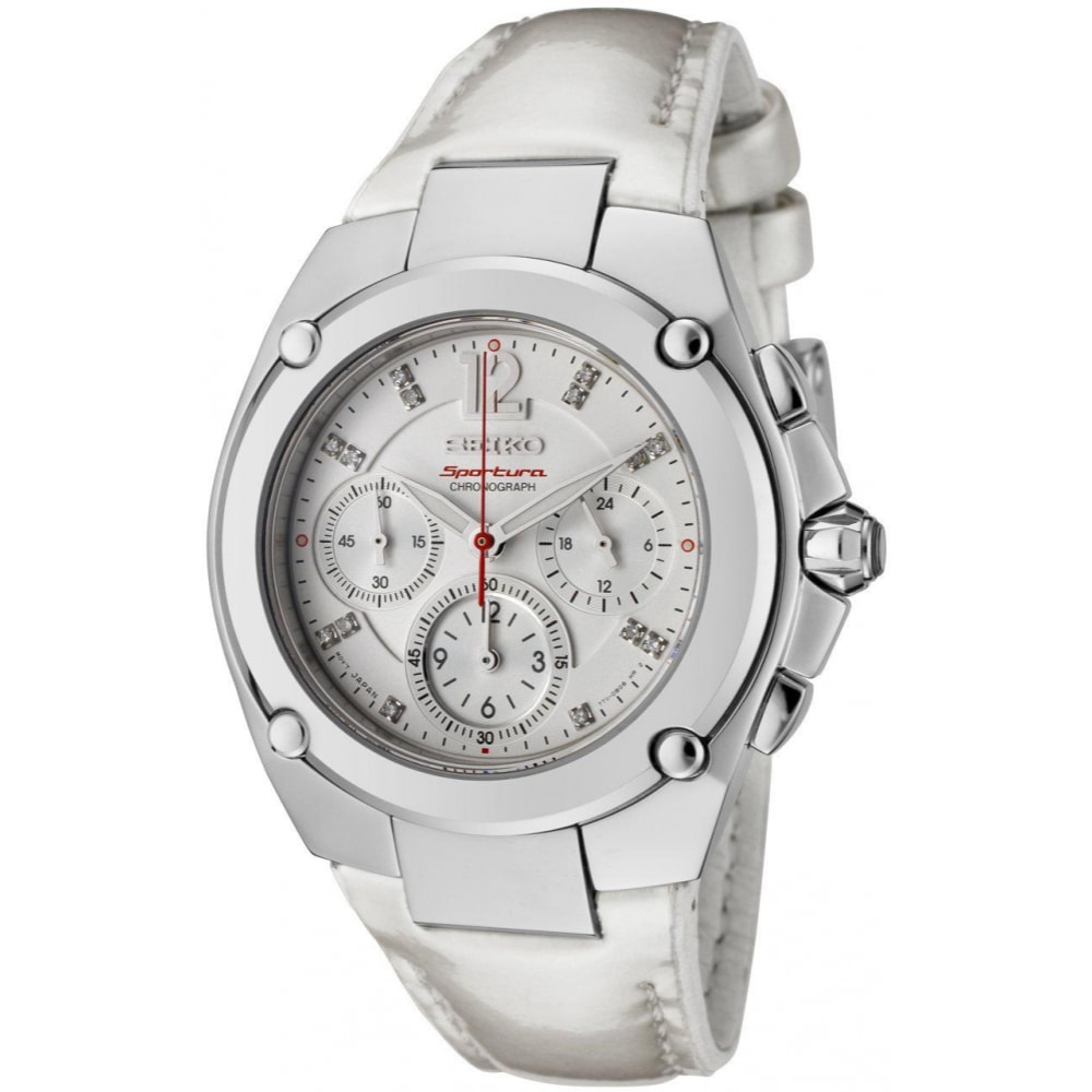Reloj Seiko SRW897P1 Mujer Analogico Cuarzo con Correa de Piel