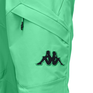 Kappa - Pantaloni Uomo Donna Verde - 6Cento 622C Premium