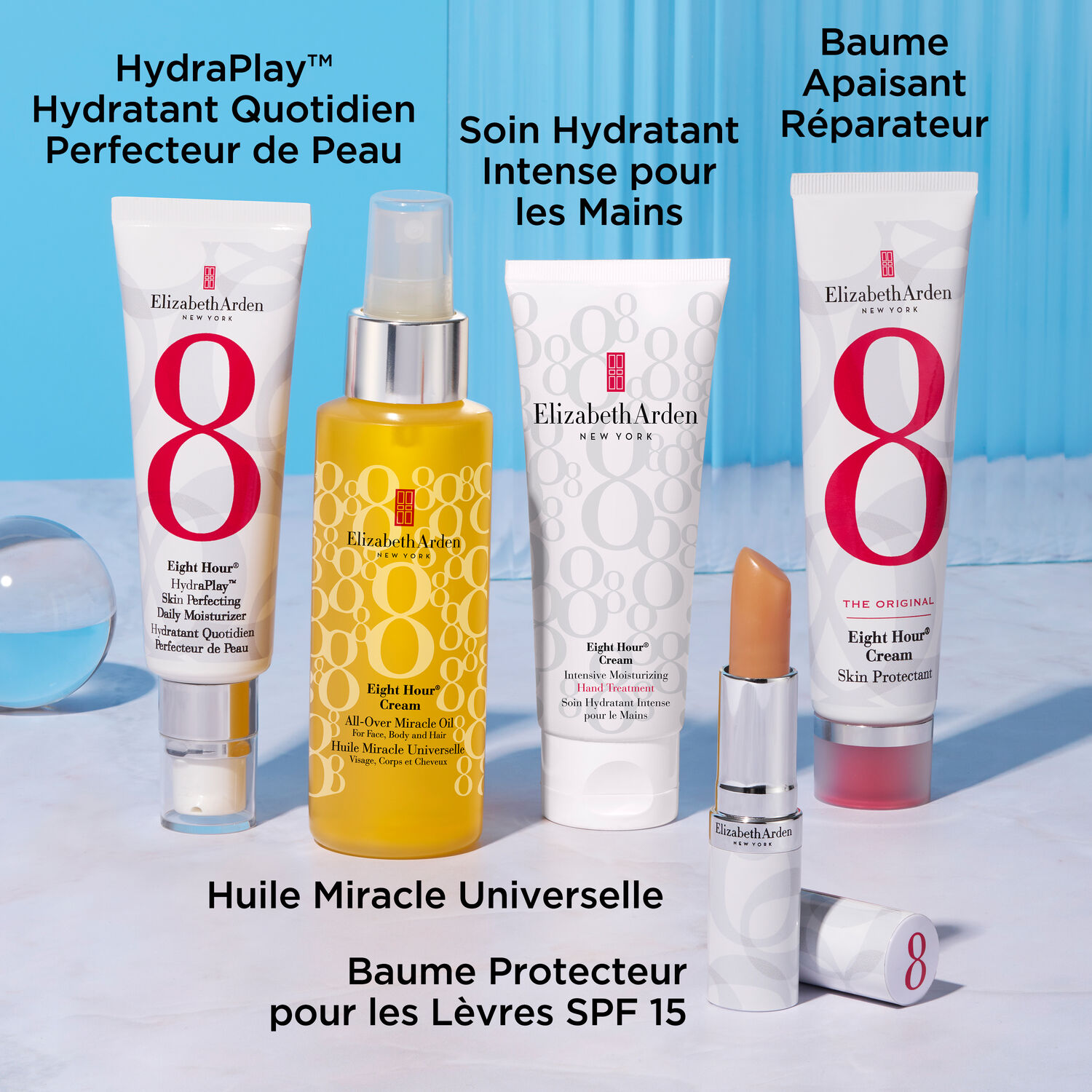Eight Hour® Cream  IPS15  - Baume Protecteur Lèvres Transparent