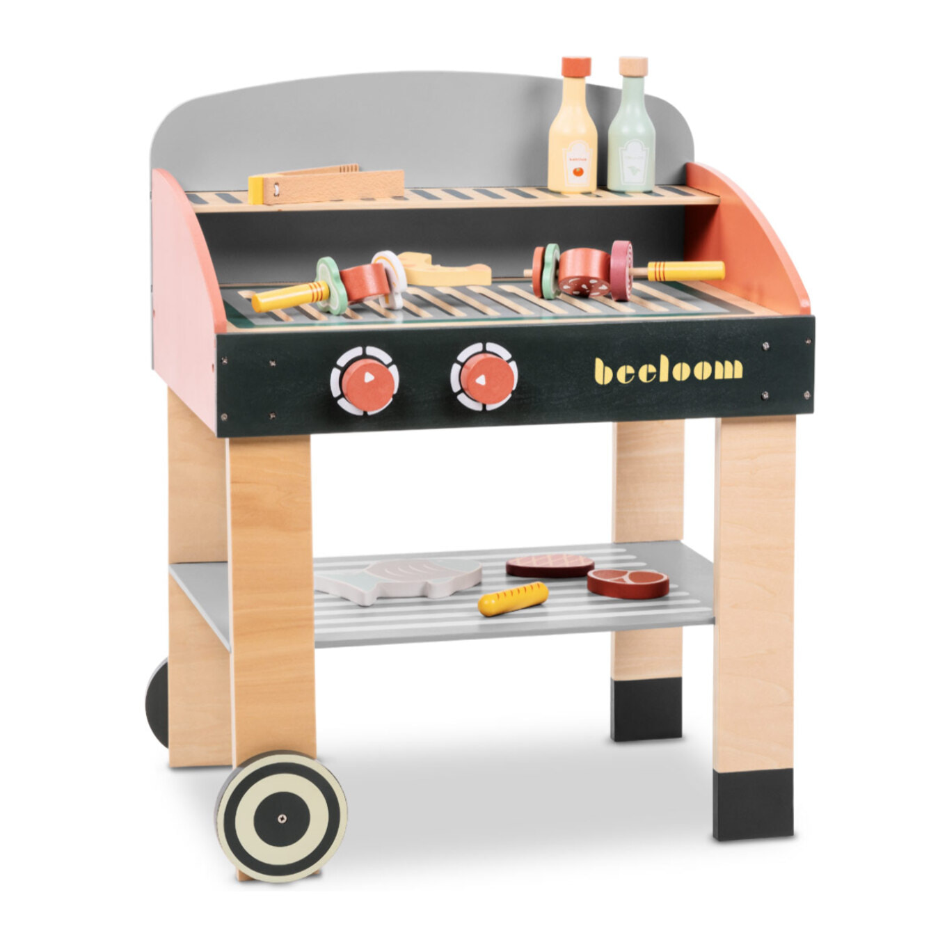 Cocinita barbacoa de madera infantil Babycue