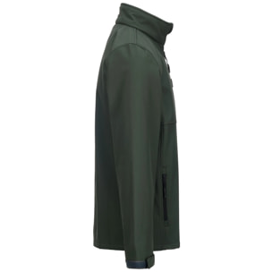 Kappa - Chaquetas Hombre Verde - LOGO DIRO