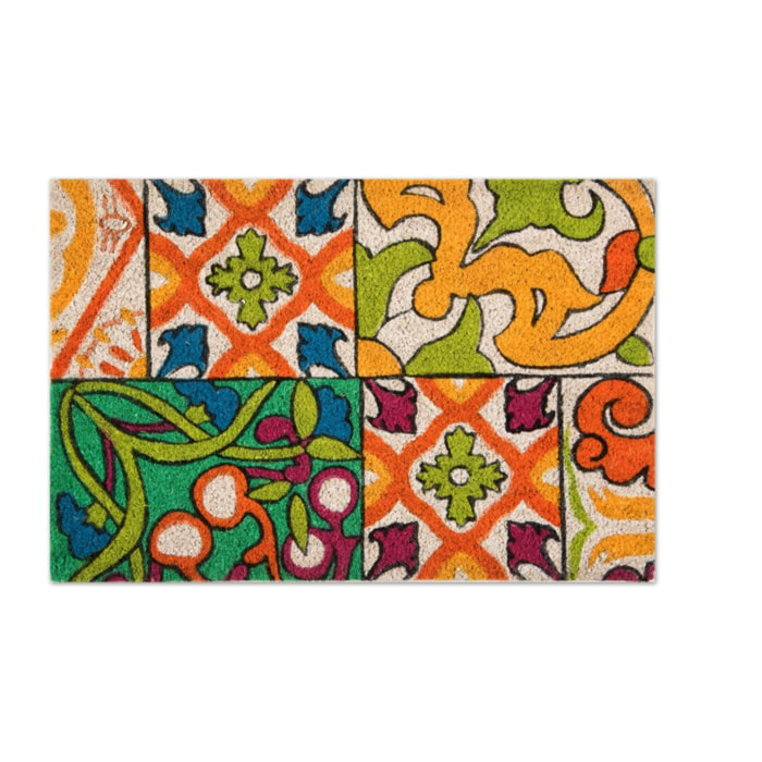 Zerbino 60x40 Excelsa – Lisbona, Fibra di Cocco Multicolore