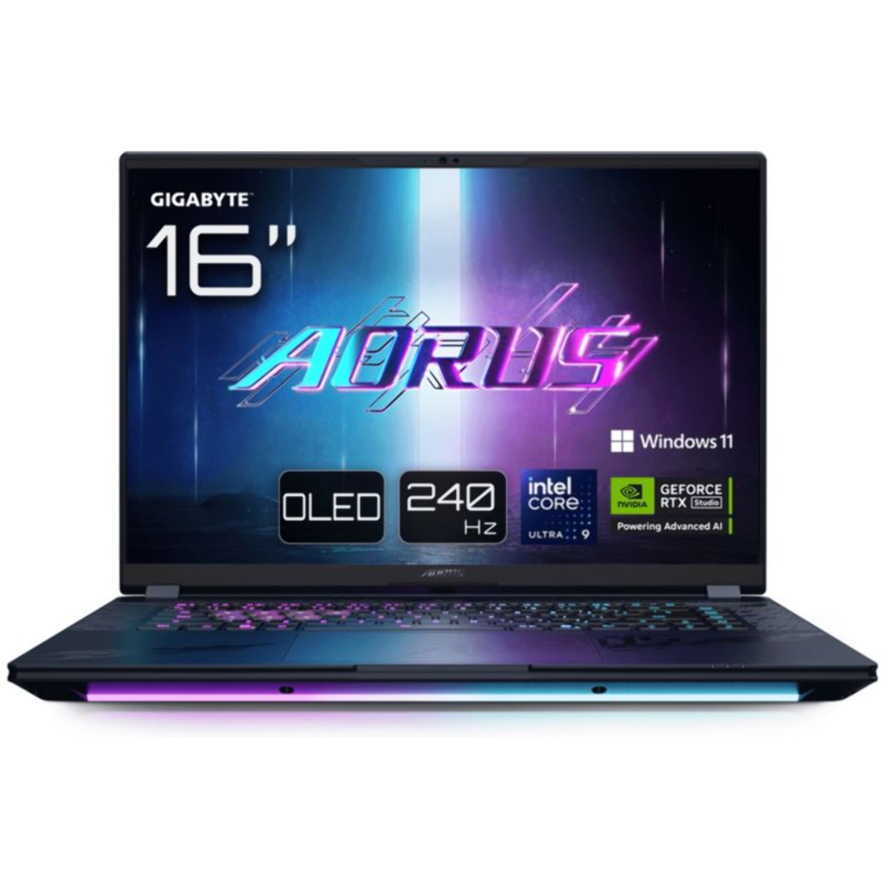PC Gamer GIGABYTE Aorus Master 16" 240Hz Intel Core Ultra 9 275HX Nvidia GeForce RTX 5080 32 Go RAM DDR7 SSD 2 To