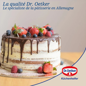 Ensemble de 2 moules à muffins 6 empreintes 30 x 18 cm Dr.Oetker Flexxibel Love