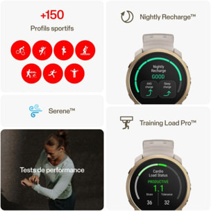 Montre sport POLAR Vantage M3 Biege Or S-L