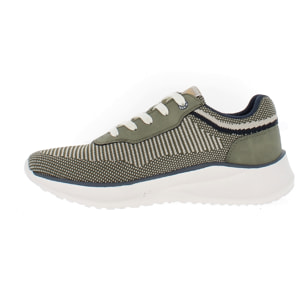 Armata di Mare Scarpe Uomo Sneakers Casual Comfort con Soletta Rimovibile in Memory Foam AMU SS23L347 Khaki
