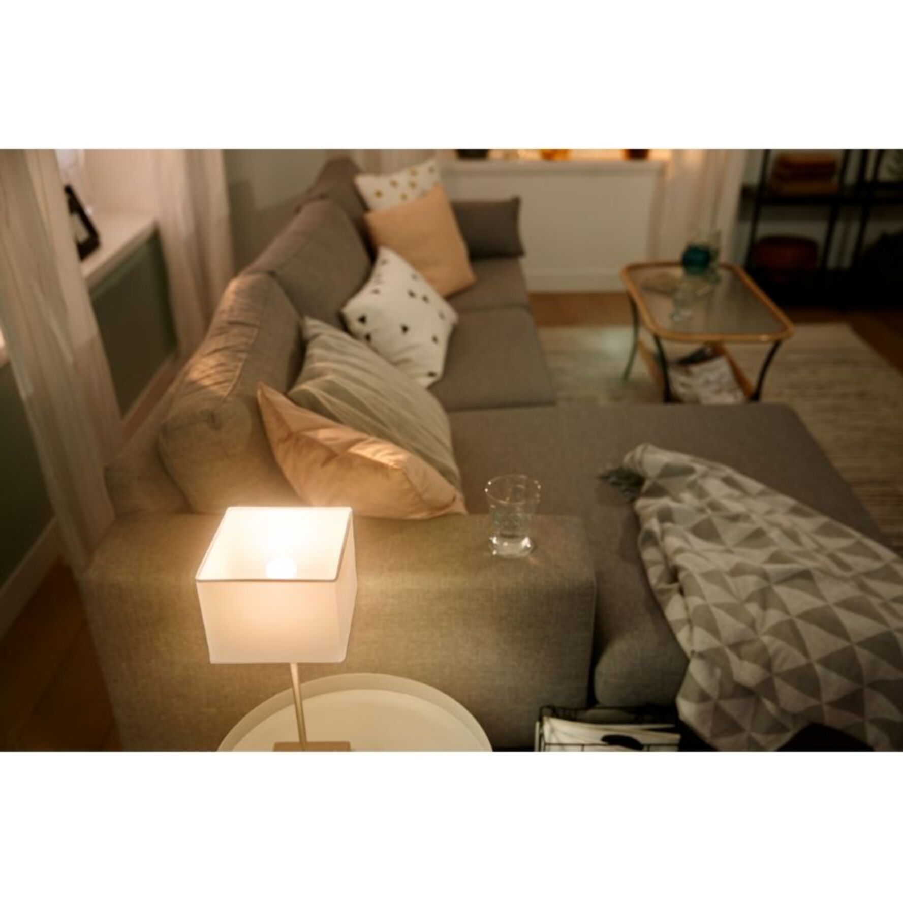 Ampoule LED connectée PHILIPS HUE E14 White Sphérique pack de 2