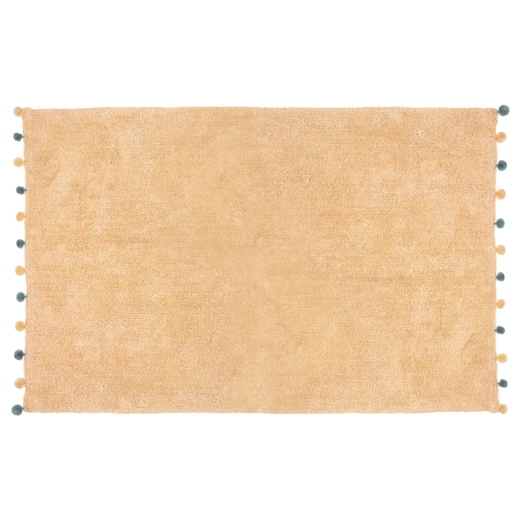 Tapis enfant - beige - coton 100x150 cm