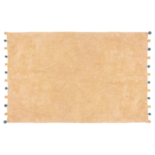 Tapis enfant - beige - coton 100x150 cm