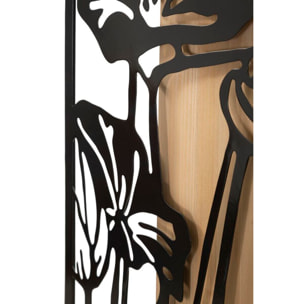 PANNELLO DA MURO LOTUS FERRO E WOOD CM 60X2X90