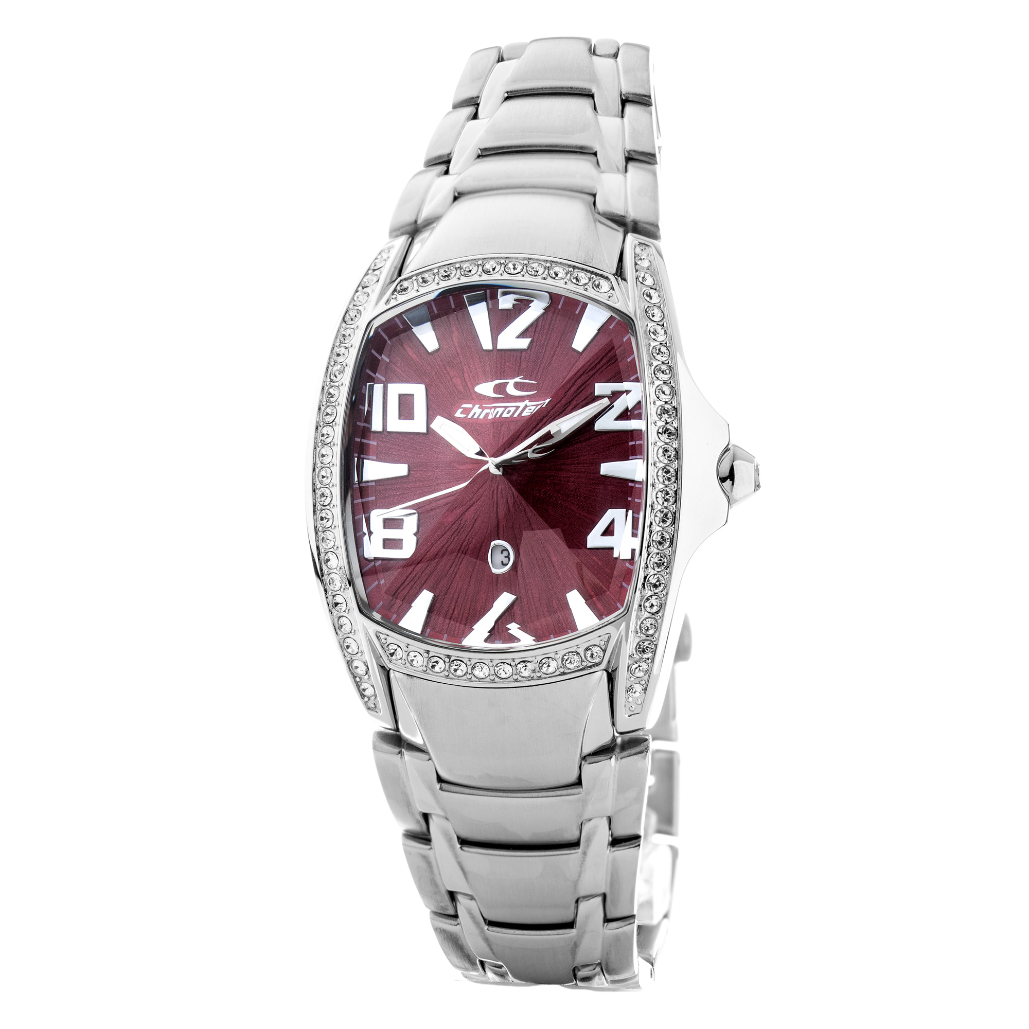 Reloj Chronotech CT7988LS-64M Mujer Analogico Cuarzo con Correa de Acero