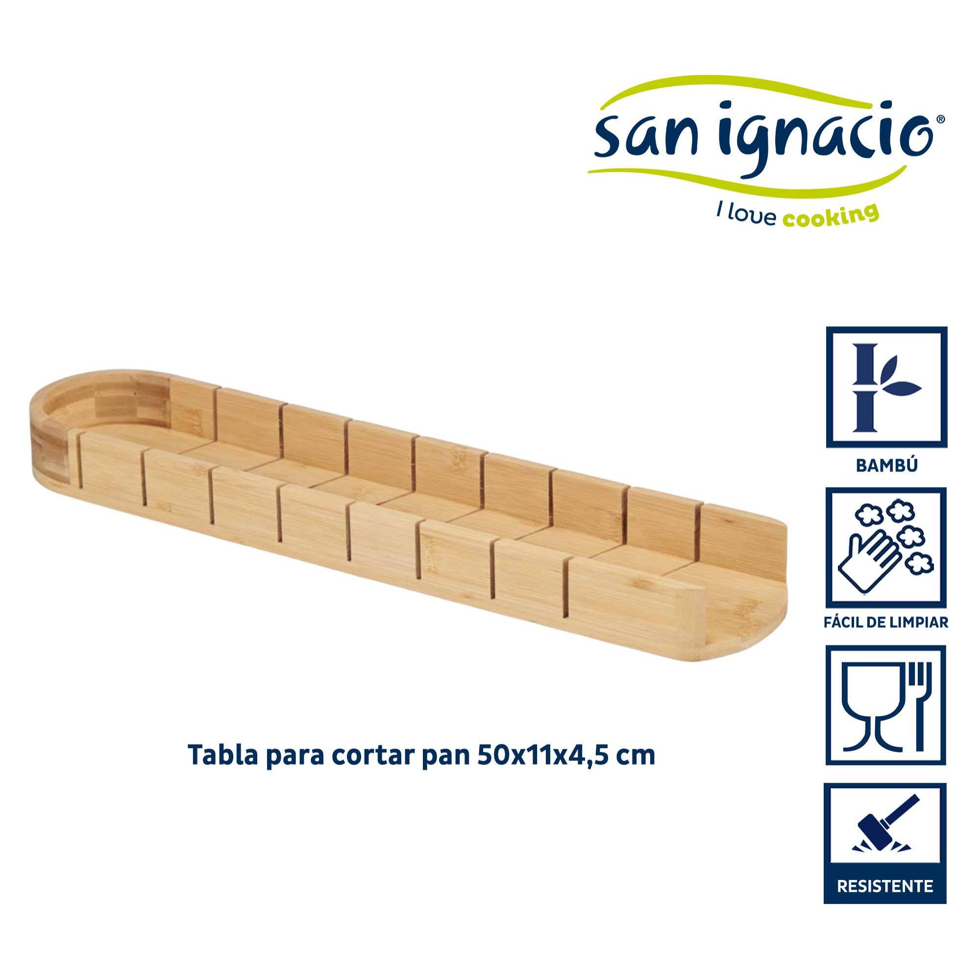 Tabla bambu corta pan 50 cm colección kinvara